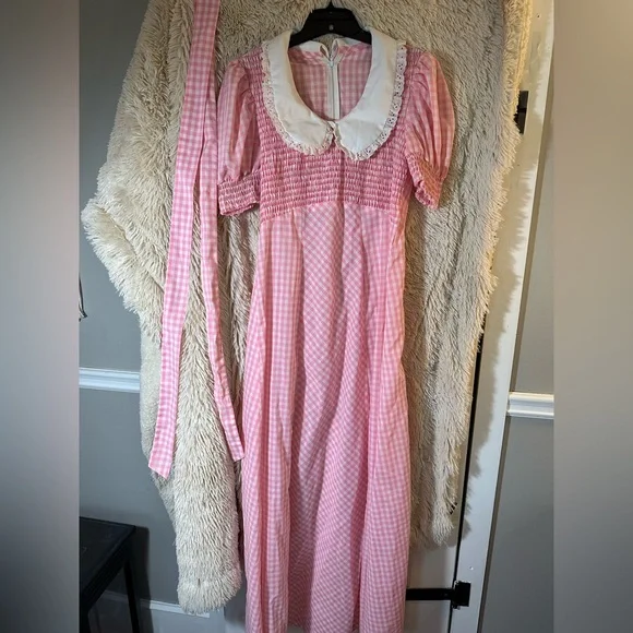 Dresses | Vintage Womens Little Bo Peep Dress Halloween Pink And White | Poshmark Dresses | Vintage Womens Little Bo Peep Dress Halloween Pink And White | Poshmark